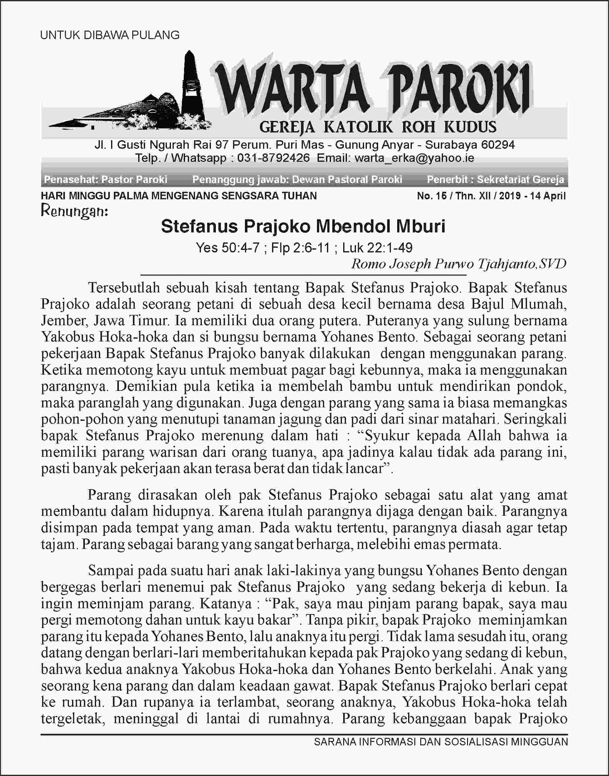 Paroki Roh Kudus
